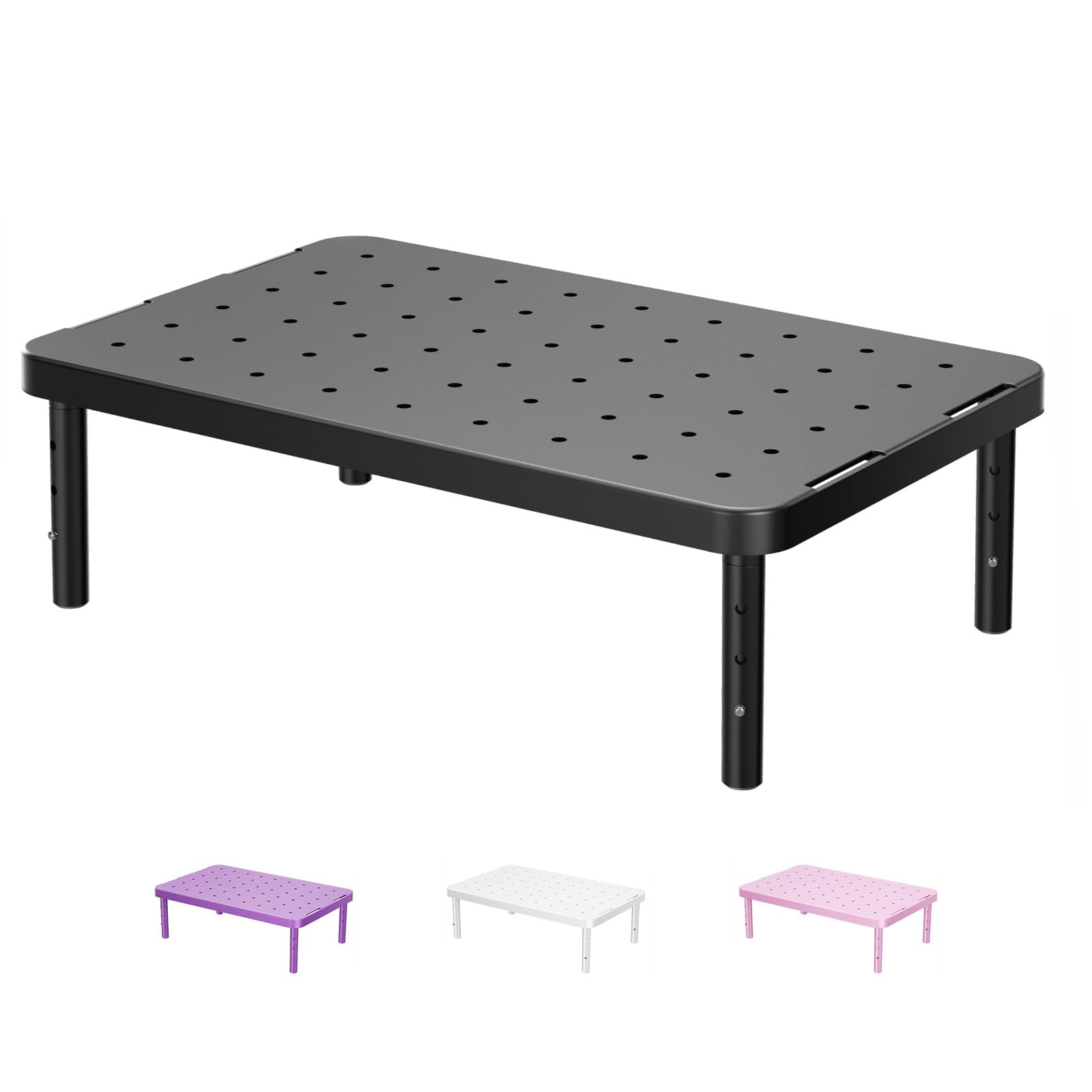 Soporte Para Monitor Wali Ajustable, Elevador Para Laptop De 37 X 24 Cm