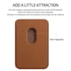thumbnail image 2 of Leather Magnetic Wallet Card Holder Designed For IPhone 14 13 12 Mini Pro Max MagSafe Magnetic Case Lightweight Pocket Slot Bag, 2 of 2