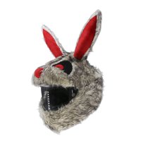 Ioensy - Funda Navideña Para Cascos De Motocicleta, Sombrero Para Cascos De Navidad, Paseos Divertidos, Regalos, Decoración, Conejo