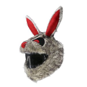 Ioensy - Funda Navideña Para Cascos De Motocicleta, Sombrero Para Cascos De Navidad, Paseos Divertidos, Regalos, Decoración, Conejo