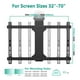 thumbnail image 2 of Soporte de techo para TV WALI, motorizado, 32 a 70 pulgadas, 35 kg, negro, 2 of 3