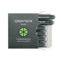 Caran D'Ache - Cartucho De Tinta Caran D Ache Delicate Green 6 Unidades
