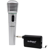 Audiopro - Micrófono Inalámbrico Para Karaoke Gris - Ps