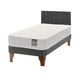thumbnail image 2 of Cama Europea 1 Plaza Luna + Respaldo Tubular Madera Gris, 2 of 7
