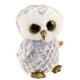 thumbnail image 1 of Peluche Ty Beanie Boos Owlette con forma de búho blanco/gris, tamaño mediano, 23 cm, 1 of 2