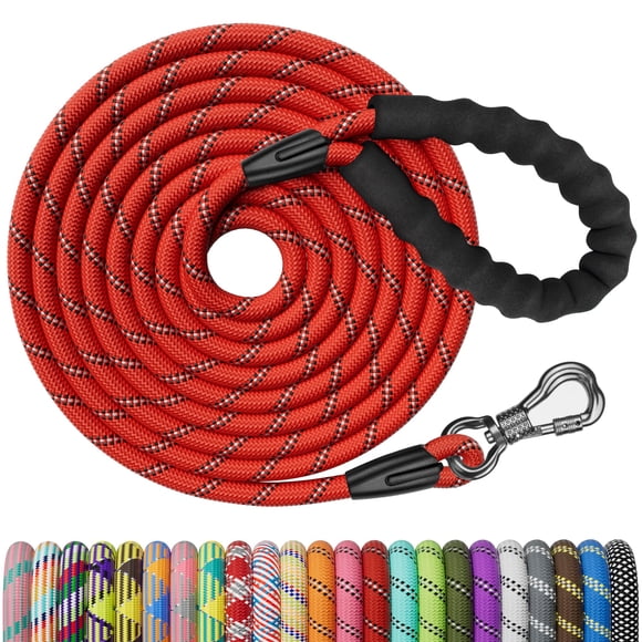 Correa NTR Reflectante Roja de Alta Resistencia para Entrenamiento, 4.5 m