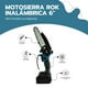 thumbnail image 3 of Motosierra ROK Inalámbrica 6″ 48V Portátil con Baterías, 3 of 8