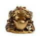 thumbnail image 2 of Resina Feng Shui Dinero Rana Riqueza Estatua Regalos De La Suerte Para Decoración De Mesa Bronce, 2 of 3