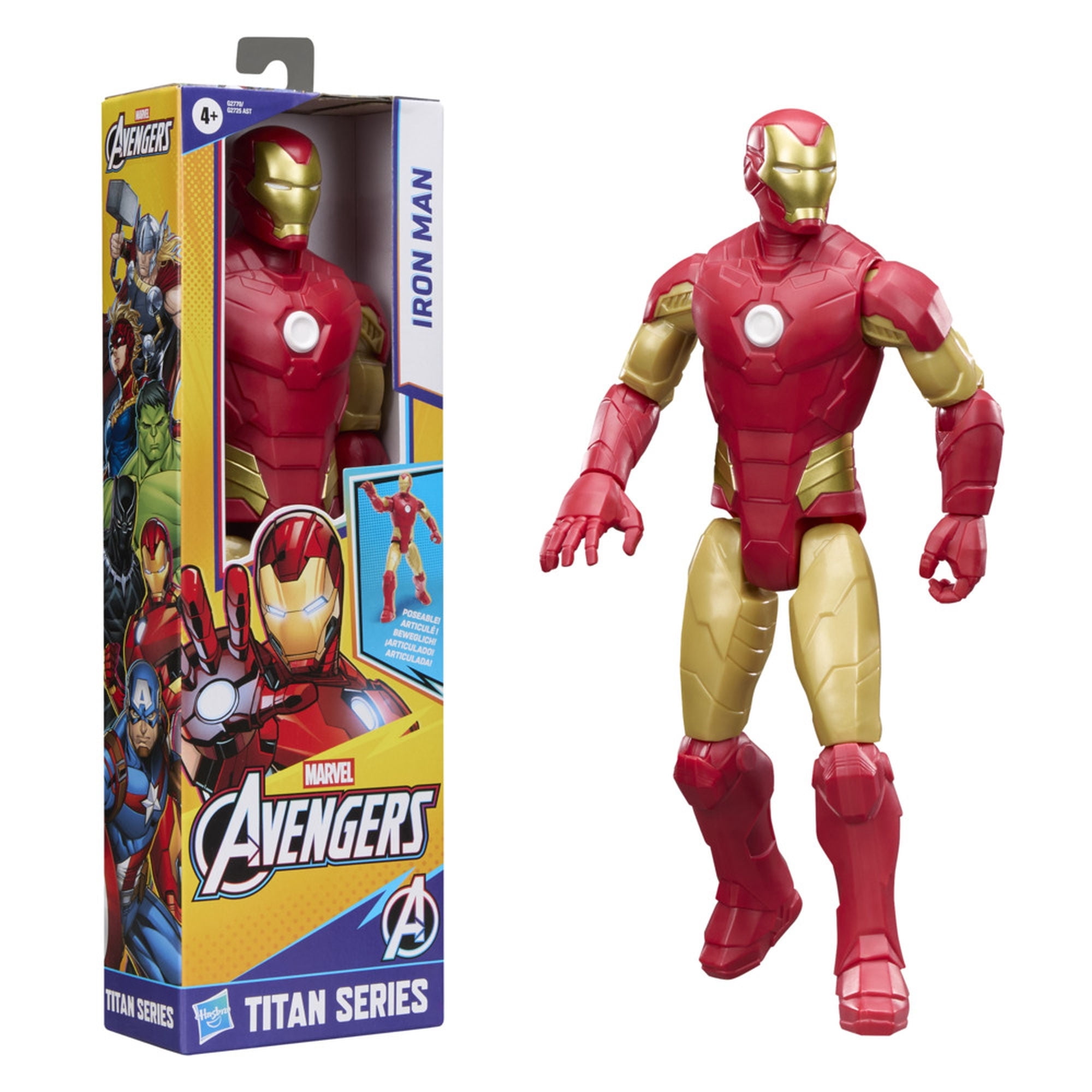 Figura de Acción Titan Iron Man Evergreen Articulado