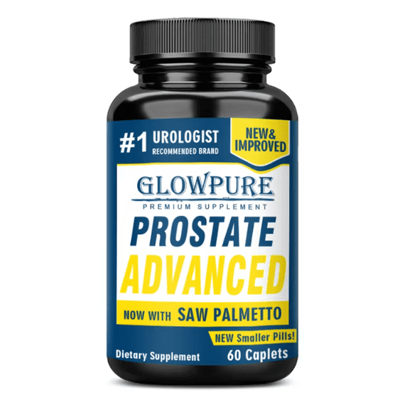 Glowpure Prostate Advanced Saw Palmetto Cuidado Prostata 60caps