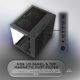 thumbnail image 5 of Funda para PC Gaming Cube Apevia Prism-BK Prism Micro-ATX, color negro, 5 of 7