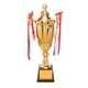 thumbnail image 4 of Trofeo De Premio Copa De Trofeo De Metal Con Cinta Para Celebración Competición Deportiva 47cm, 4 of 5