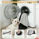 thumbnail image 5 of Cama Antiestrés Para Perros Gatos Con Colchón Ortopédico Talla M 75x50cm Color Marengo Con Negro, 5 of 11