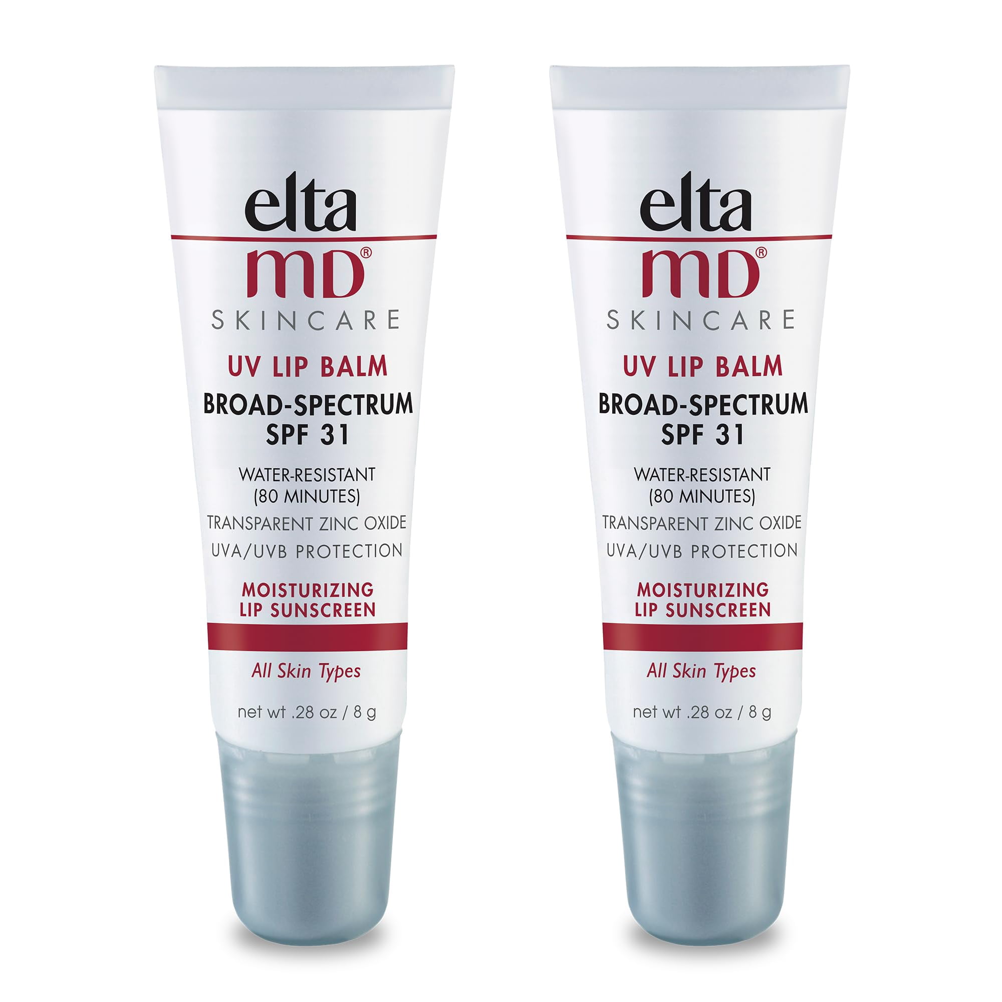 Bálsamo Labial Eltamd Uv, Protector Solar Spf 36, Paquete De 2