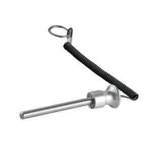 Ioensy - Pasador De Pila De Pesas Con Cable De Bloqueo De Cuerda De Tracción Pieza De Repuesto De Equipo De Gimnasio Argent 10Mmx80Mm