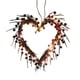 thumbnail image 1 of Red Berry Wreath Lighted Berry Clusters Para La Decoración De La Puerta Del Día De San Valentín, 1 of 5