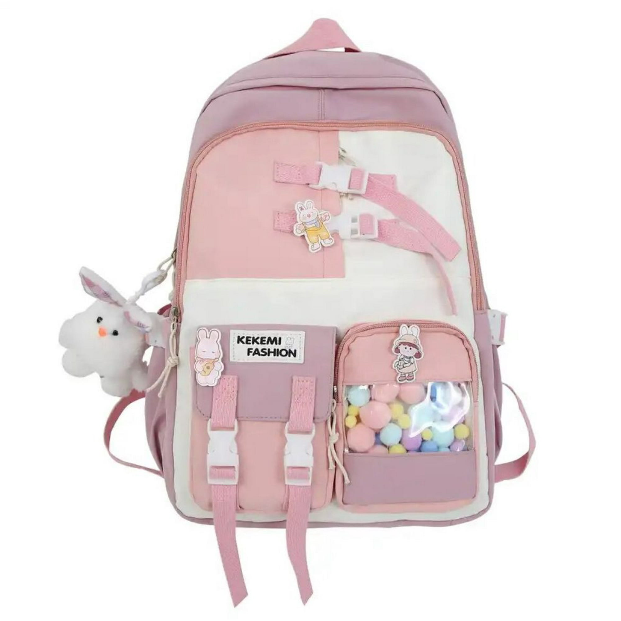 Mochila Bolso Escolar Kawaii Estilo Coreano Gran Capacidad Impermeable