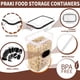 thumbnail image 3 of Juego de recipientes de almacenamiento de alimentos PRAKI herméticos, 24 unidades, sin BPA, 3 of 7