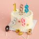 thumbnail image 5 of Velas Numerales 0‑9 ARTISAN CAKE con Brillo 11 cm, 5 of 5