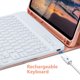 thumbnail image 5 of Funda con teclado KBCASE para iPad Air de 11 pulgadas con teclado, color champán, 5 of 7