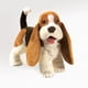 thumbnail image 2 of Marioneta De Mano Basset Hound Marrón blanco negro, 2 of 4