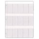 thumbnail image 1 of Portaobjetos de Vidrio Médico STORE SMART de 15 Bolsillos – Pack de 50, 1 of 2
