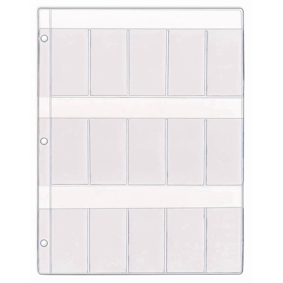 Portaobjetos de Vidrio Médico STORE SMART de 15 Bolsillos – Pack de 50