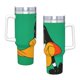 thumbnail image 4 of Vaso Térmico de Acero Inoxidable Desmarcar Pato Lucas con Asa 1180 ml, 4 of 6