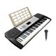 thumbnail image 1 of Piano Electrico Teclado Musical 61 Teclas Con Microfono, 1 of 4
