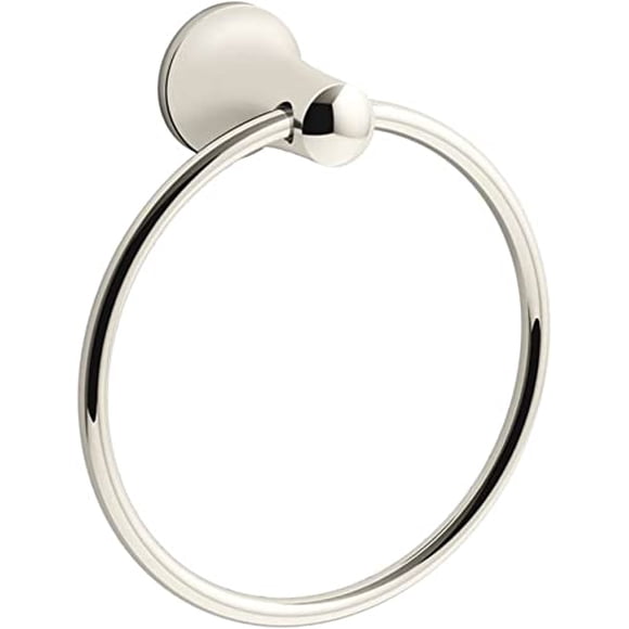 Toallero Kohler K-21955 templado para montaje en pared, níquel