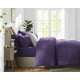 thumbnail image 2 of Juego de edredón CozyLux, color morado, tamaño queen, 7 piezas, cama en una bolsa, 2 of 3