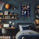 thumbnail image 2 of Arte de Pared MENKARWHY Póster de Baloncesto Autografiado de Nikola Jokic, 2 of 6