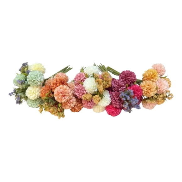 Ramo Flores Silvestres Artificiales Estilo Vintage AJ