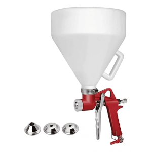 Master Prox - Pistola Texturado Marmolina + 3 Boquillas Copón 5 Litros