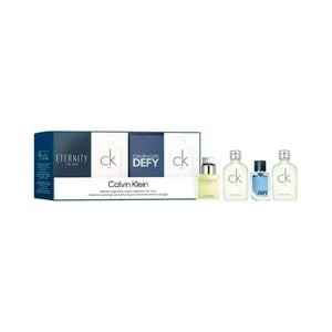 Calvin Klein - Perfume Hombre Ck One + Ck One + Eternity + Defy Edt 10 Ml Mini Set De 4 Pcs