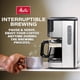 thumbnail image 3 of Cafetera Melitta Aroma Tocco Glass Programable de 10 Tazas, 3 of 7