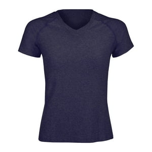 Andesland - Polera Dry Fit Manga Corta Deportiva Cuello V Mujer