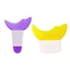 thumbnail image 5 of 2x Plantillas De Delineador De Ojos Plantilla De Silicona Herramientas De Maquillaje De Ojos L Violeta S Amarillo, 5 of 5