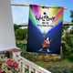 thumbnail image 5 of Wolfboy y la Fábrica de Todo-bandera de jardín temática. Regalo perfecto para fans, amigos y familiares, ideal para actividades al aire libre y decoración de fiestas.28CM*45CM, 5 of 5