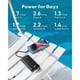 thumbnail image 2 of Power Bank Charmast 10000 mAh con Cables Integrados y Pantalla LED, Rosado, 2 of 3