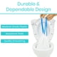 thumbnail image 5 of Paquete de 48 bolsas de inodoro Vive con almohadillas absorbentes de 950 ml, 5 of 9