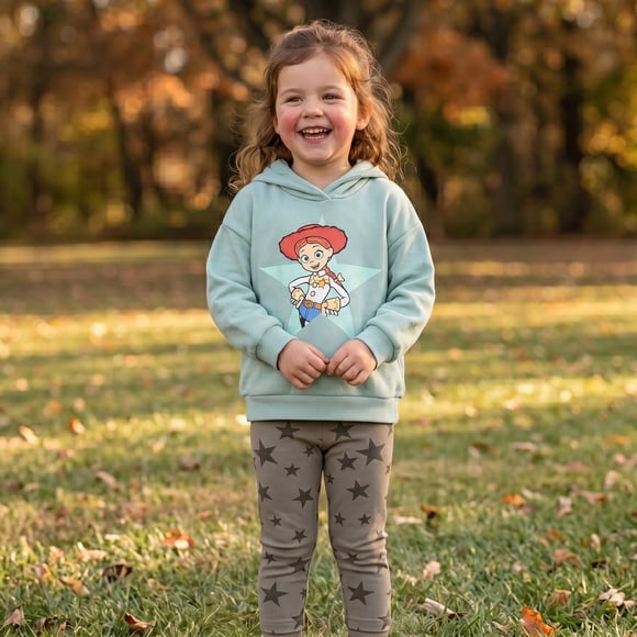 Conjunto Niña Hoodie Jessie Toy Story Celeste Disney