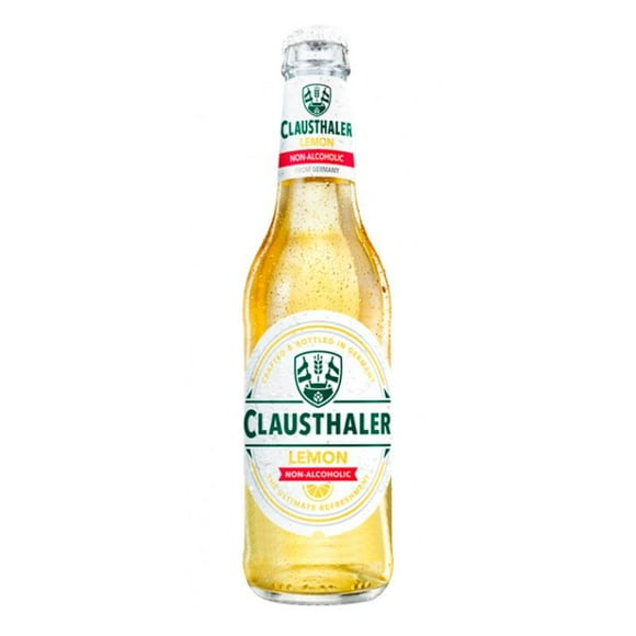 Cerveza Sin Alcohol Limón 0.2° Botella, 330 ml