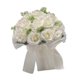 thumbnail image 5 of Bouquets De Boda Para La Novia Día De San Valentín Para La Ceremonia Aniversario Photo Prop Milky White, 5 of 5