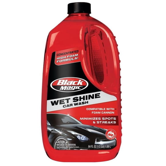 Shampoo Auto Black Magic Wet Shine 1,89L Espuma Alta