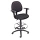 thumbnail image 1 of Silla de dibujo Boss Office Products Ergonomic Works negra, 1 of 8