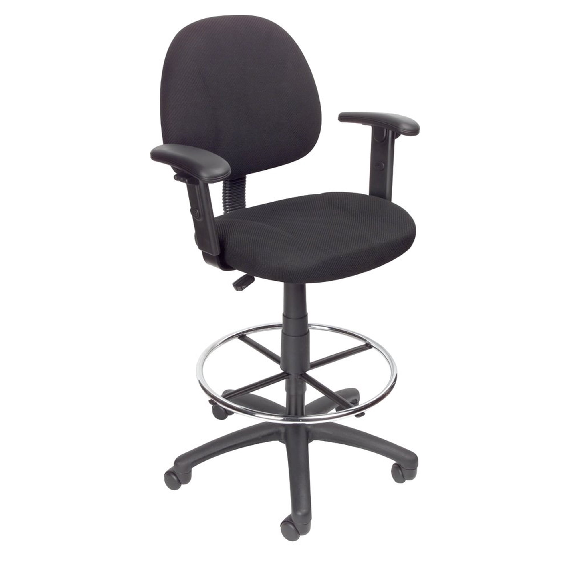 Silla De Dibujo Boss Office Products Ergonomic Works Negra