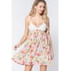 thumbnail image 4 of Vestido Mini Floral con Escote en V y Espalda Abierta L, 4 of 5