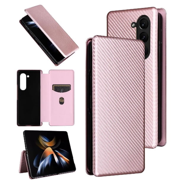 Funda Flip para FOXDOCK Samsung Galaxy Z Fold 5 - Funda magnética de negocios, funda protectora delgada