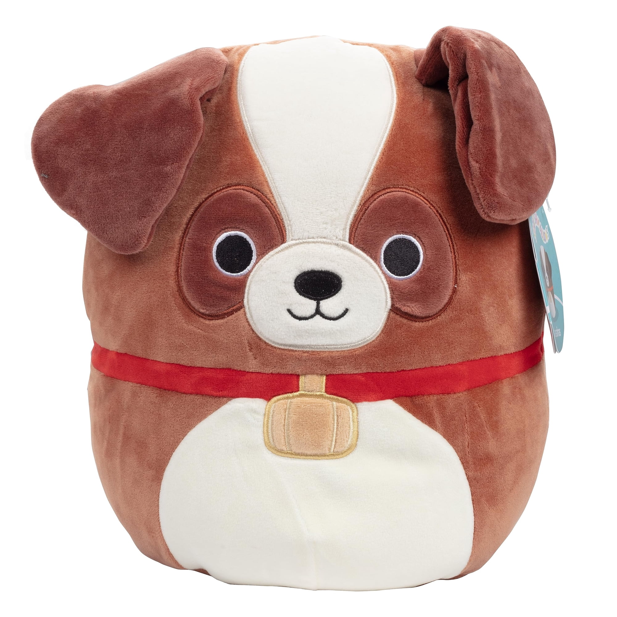 Squishmallows - Juguete De Peluche Sassafras, El Perro San Bernardo, 25 Cm